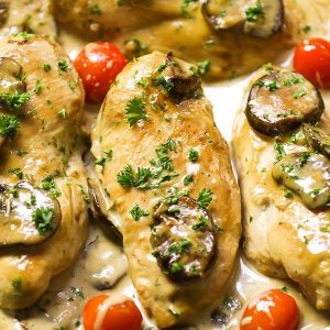 Creamy Chicken Marsala